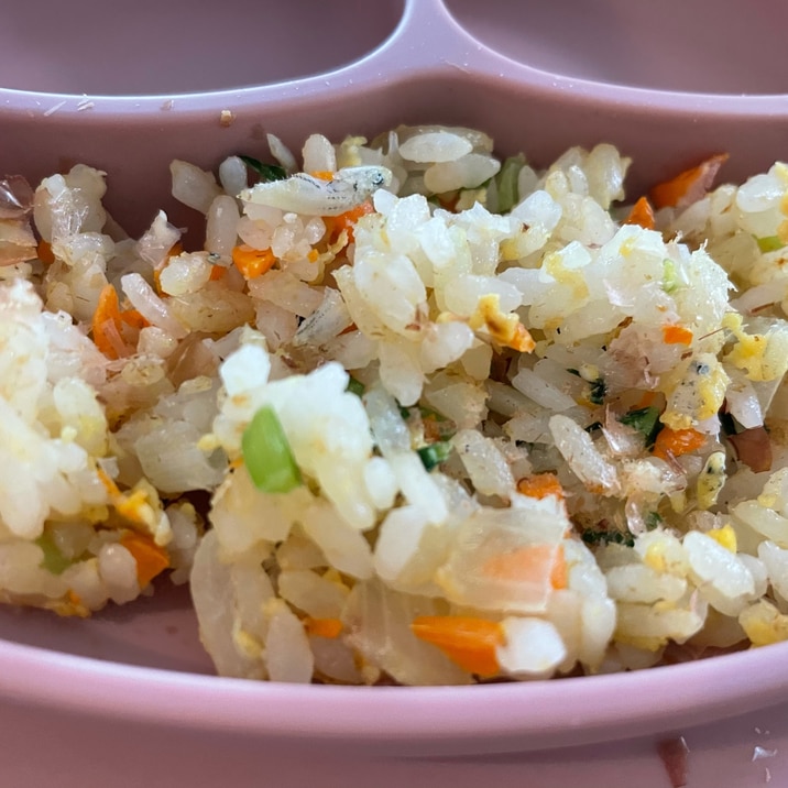 離乳食完了期 しらすチャーハン レシピ 作り方 By めむむむちゃん 楽天レシピ 離乳食完了期 しらすチャーハン レシピ 作り方 By めむむむちゃん 楽天レシピ